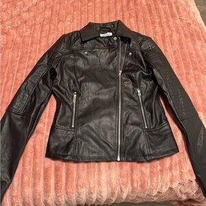NWT- That’s So Fetch Leather Jacket